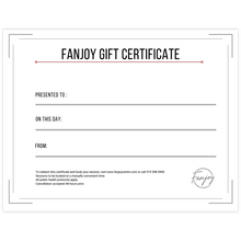 Load image into Gallery viewer, Fanjoy Gift Certificate