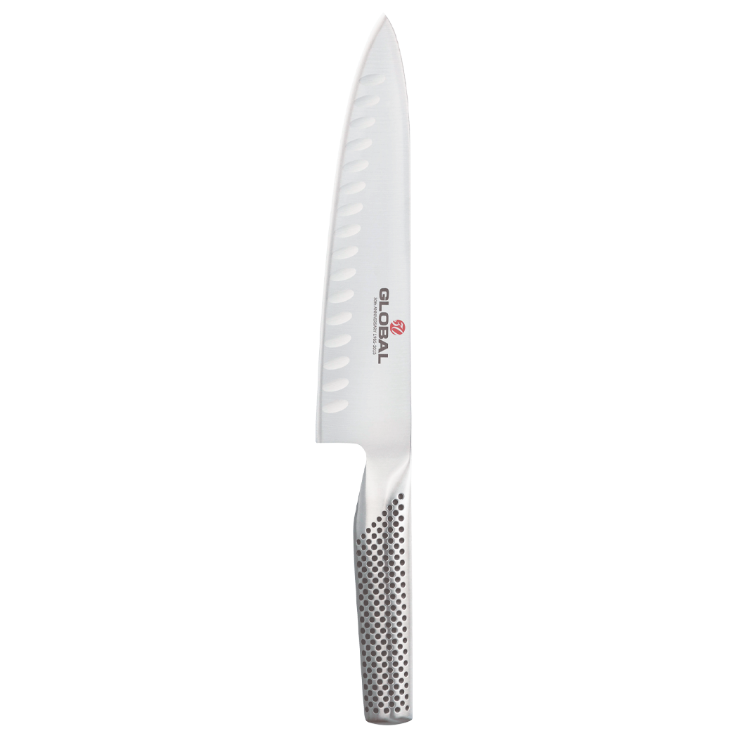 Global Cooks Knife Fluted 20cm