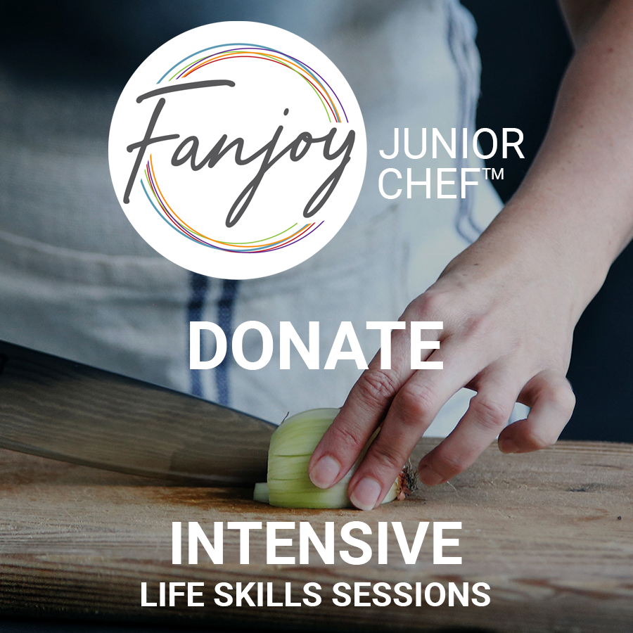 DONATE Junior Chef Intensive Culinary & Life Skills Session (2 Hrs)