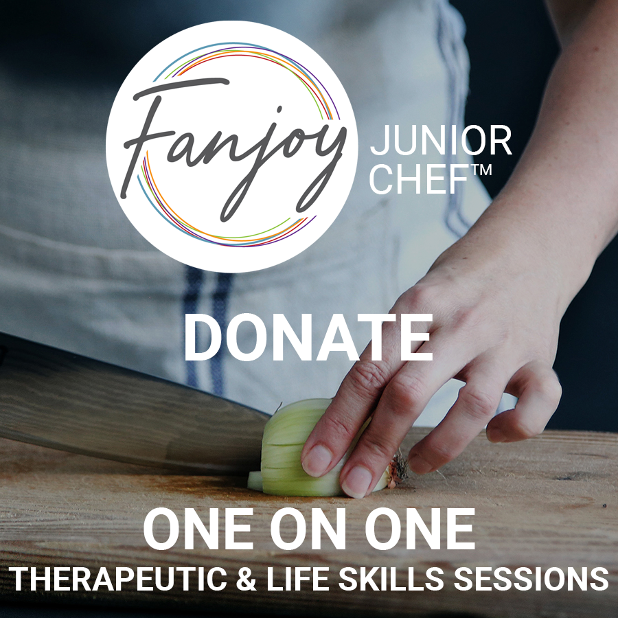DONATE Junior Chef One on One Culinary & Life Skills Session (1 Hr)